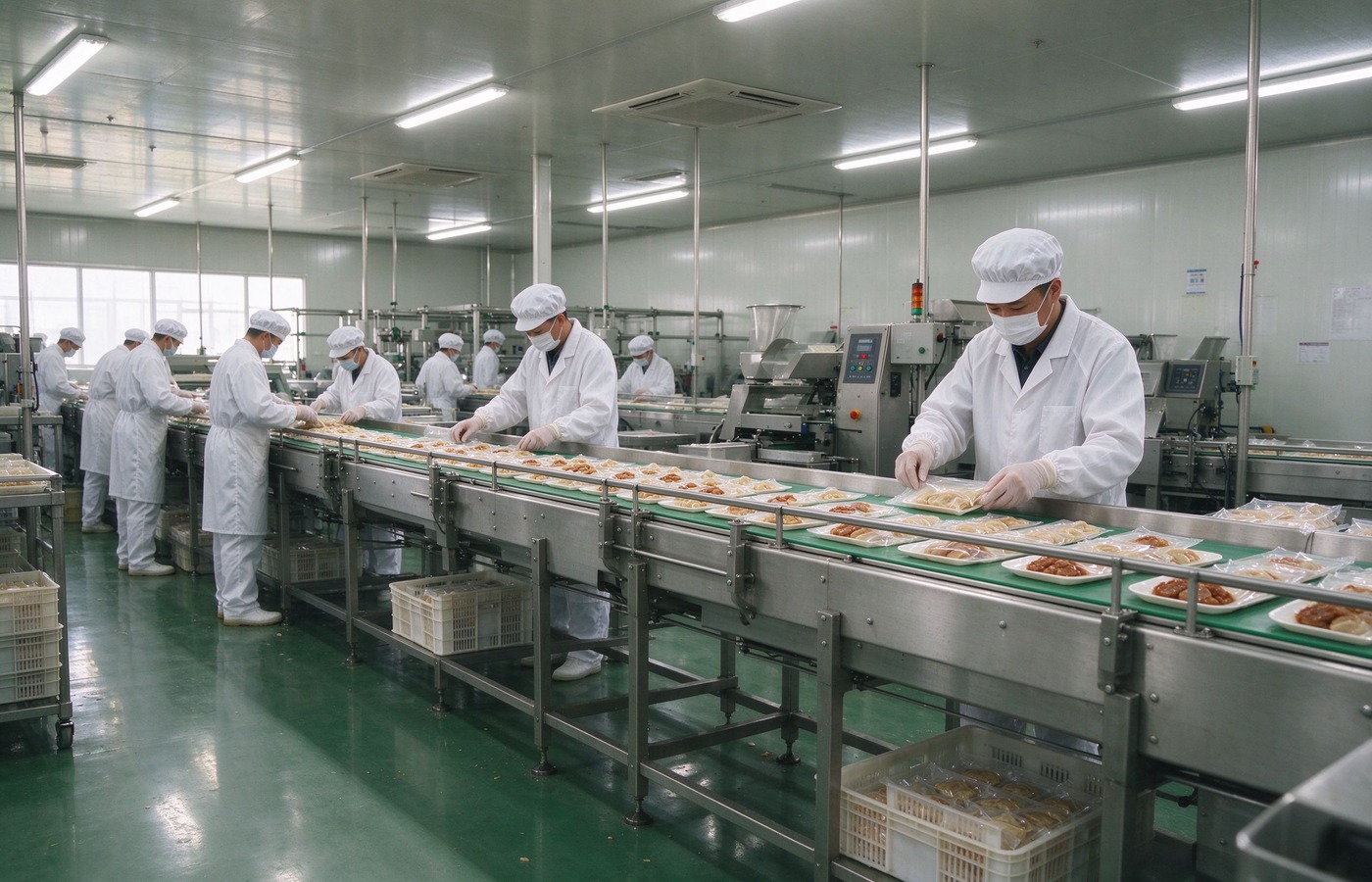 食品行业实景